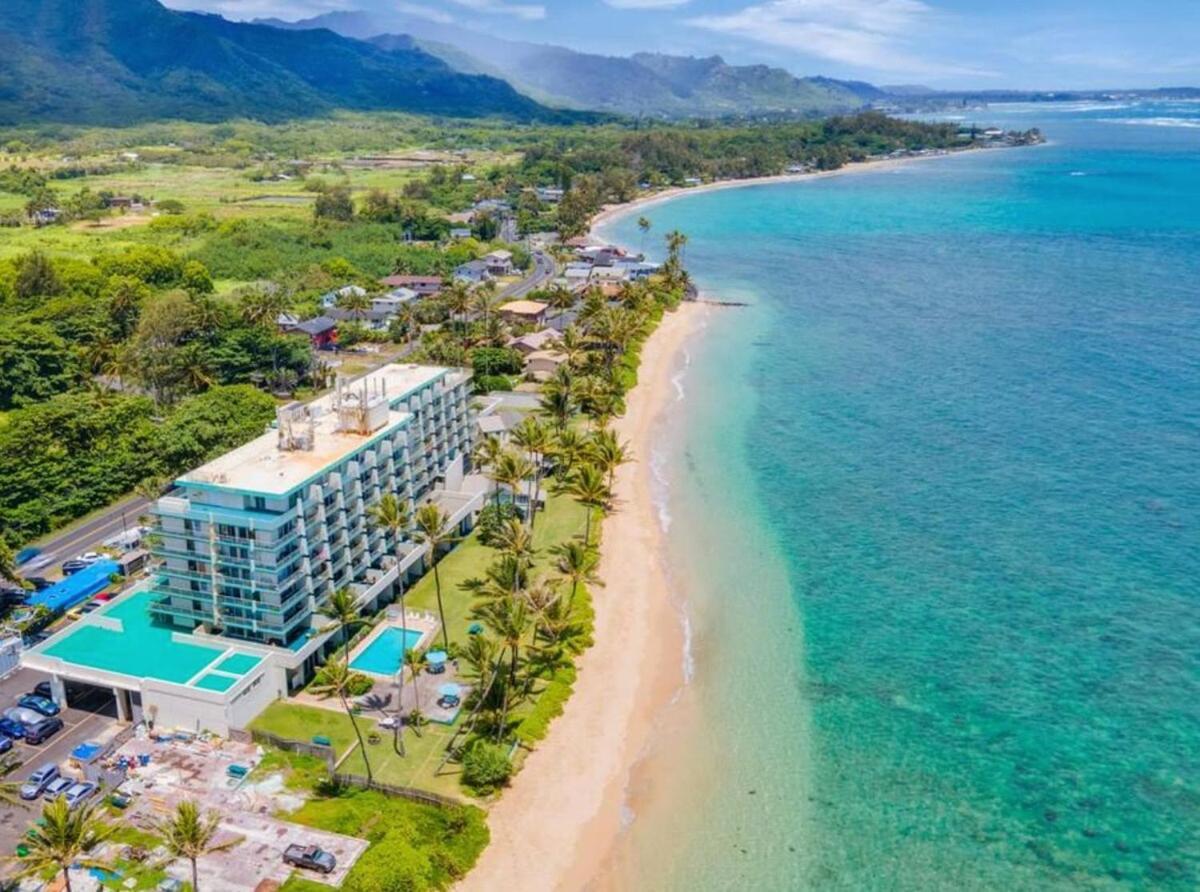 Beautiful Beachfront Condo Laie Exterior foto