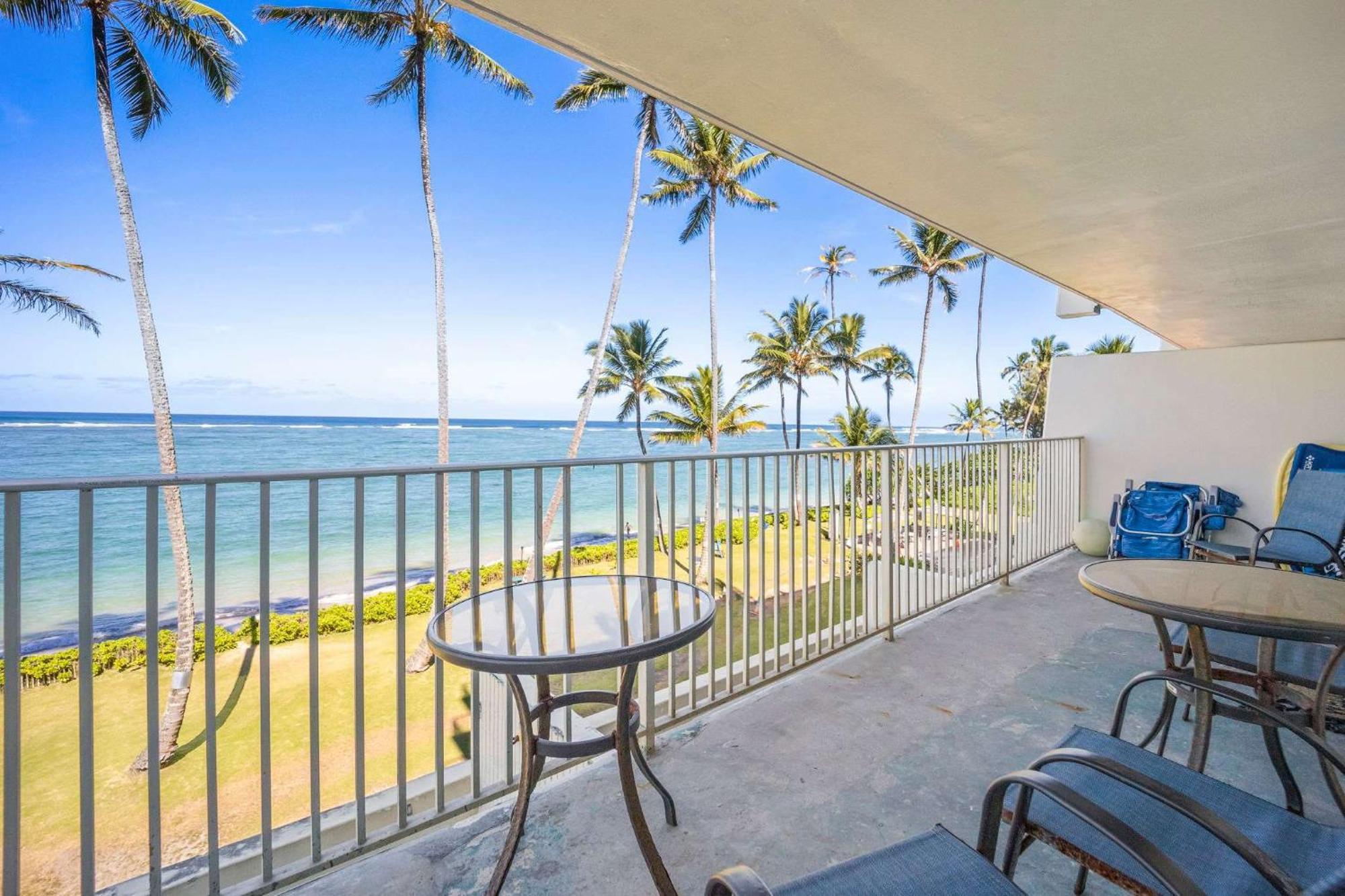 Beautiful Beachfront Condo Laie Exterior foto